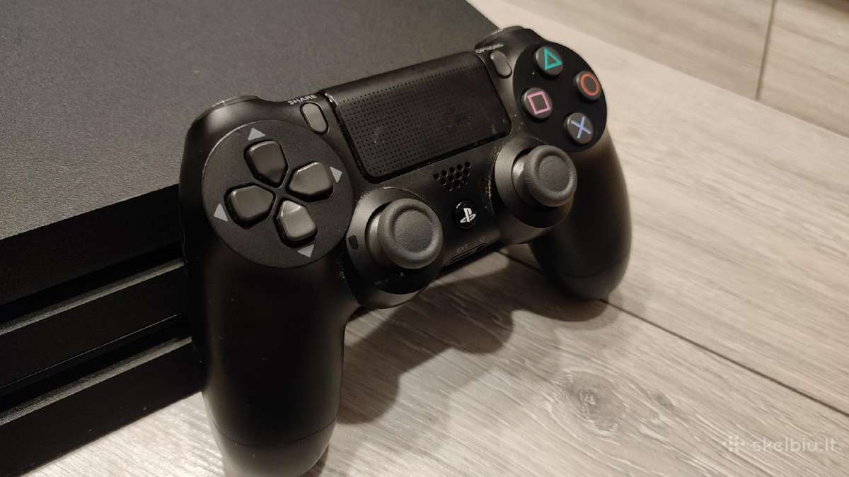 Ps4 Pro 1tb (cuh-7216b) konsolė - nuotraukos Nr. 2
