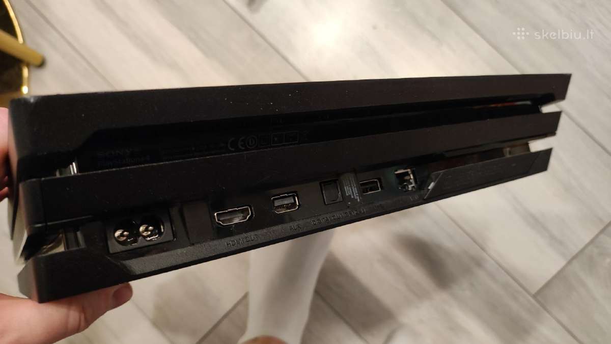 Ps4 Pro 1tb (cuh-7216b) konsolė - nuotraukos Nr. 3