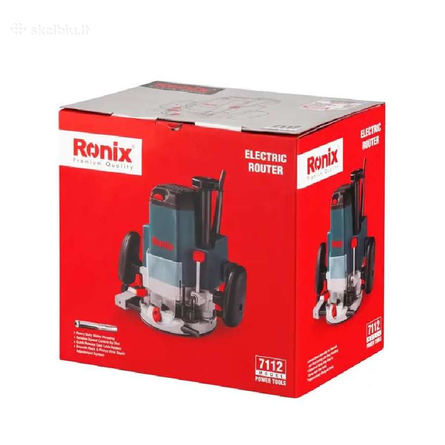 Ronix 7112 elektrinė freza 1850 W - nuotraukos Nr. 10