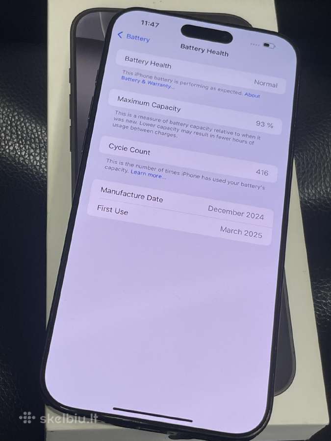 iPhone 16 pro max - nuotraukos Nr. 3
