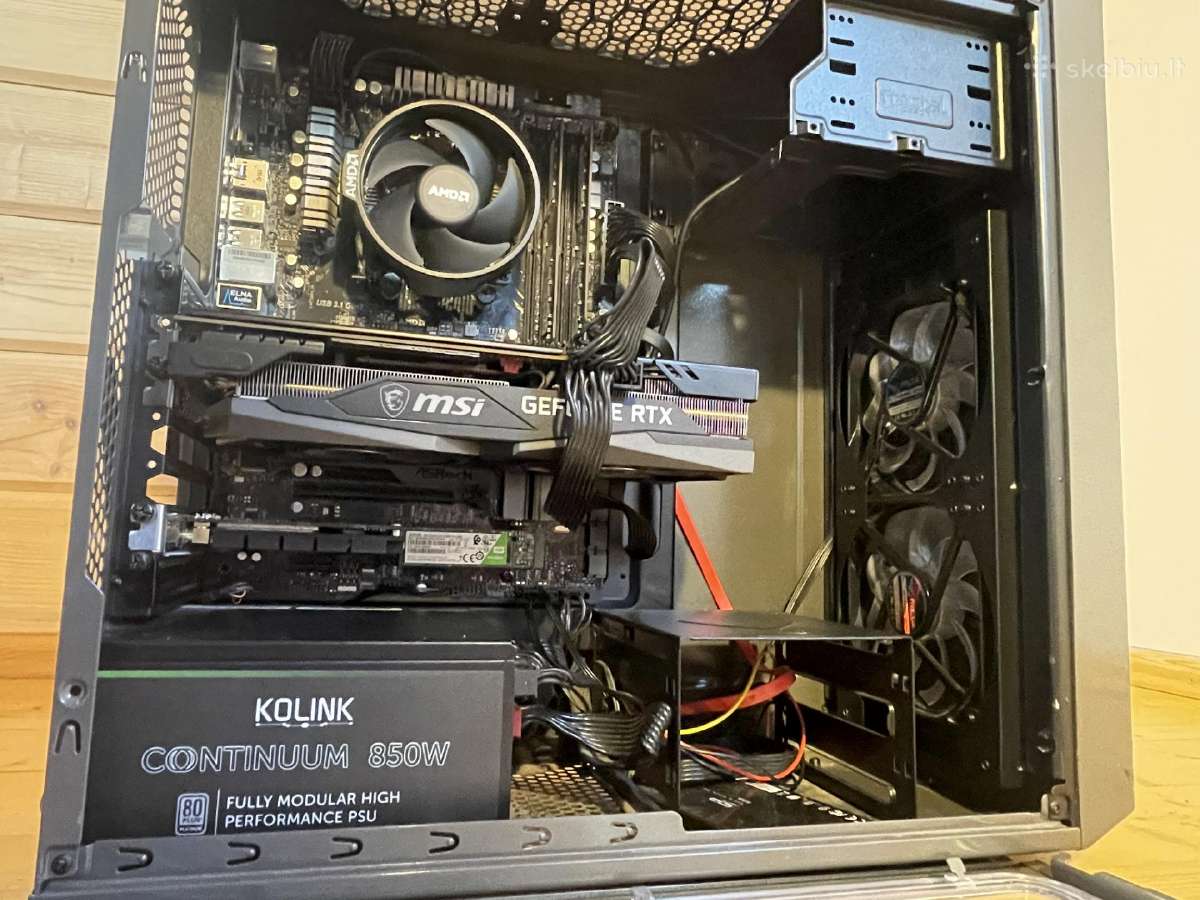 Stalinis kompas zaidimams su Rtx 3060 Ti - nuotraukos Nr. 6