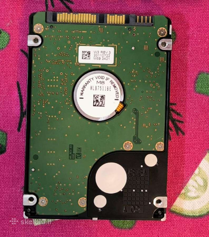 Samsung 2.5" Sata HDD 500gb - nuotraukos Nr. 2