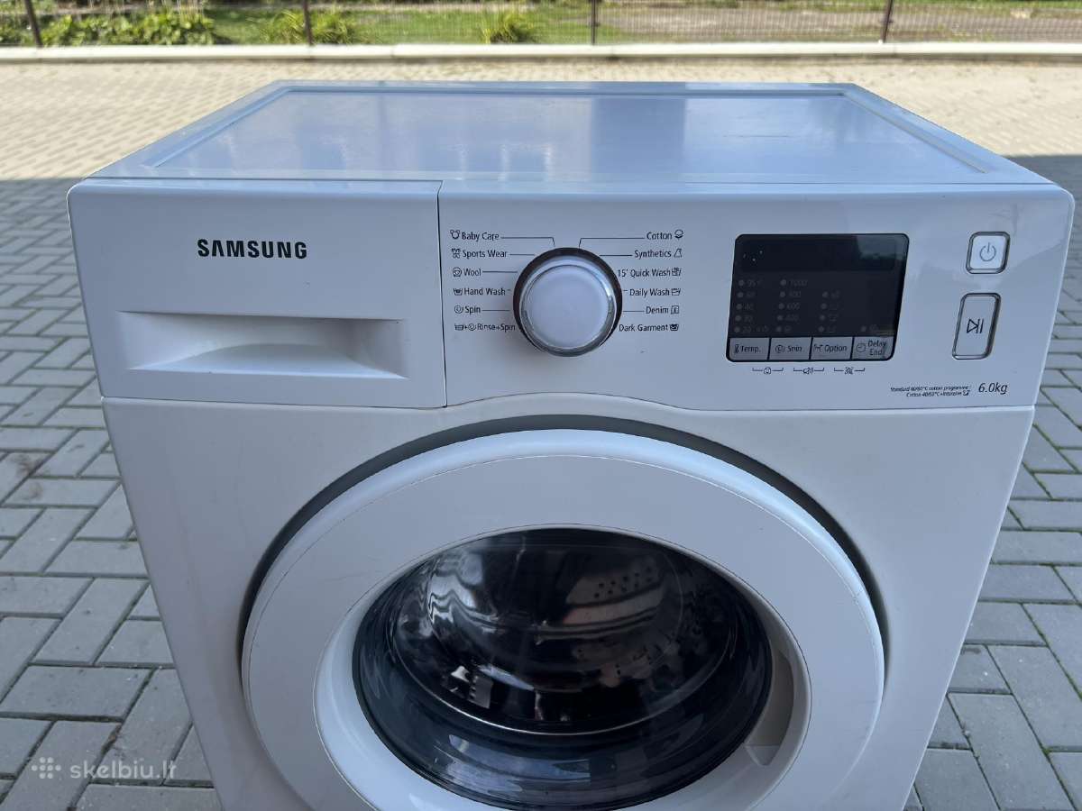 Skalbimo mašina Samsung wf60f4e0n0w - nuotraukos Nr. 2