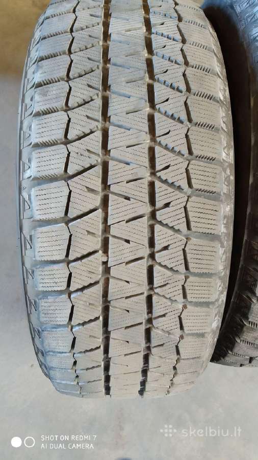 Parduodu žiemines Bridgestone 225/55 R 17 padangas - nuotraukos Nr. 2
