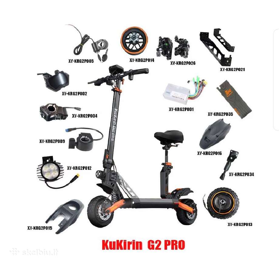 Kukirin elektrinių paspirtukų dalys - nuotraukos Nr. 6