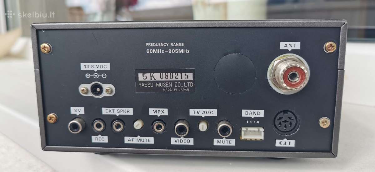 Yaesu Frg-9600 Vhf / Uhf Radijo skeneris - nuotraukos Nr. 5