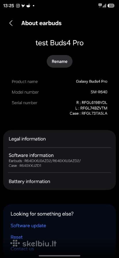 Samsung Galaxy Buds 4 Pro - nuotraukos Nr. 10