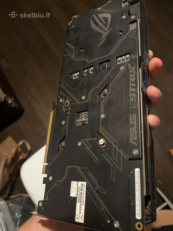 Asus Strix Trio Gtx 1060 6gb - nuotraukos Nr. 2