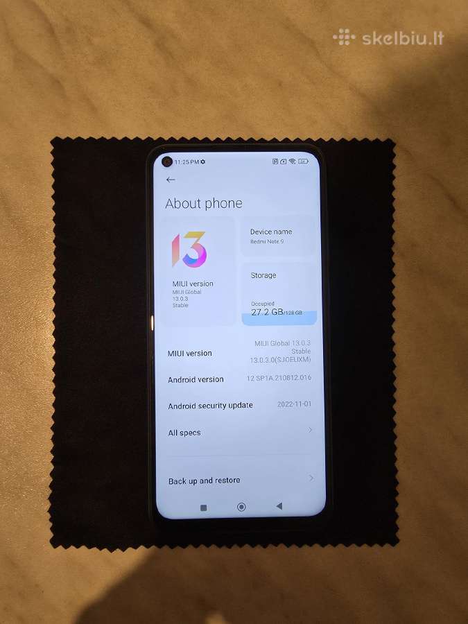 Redmi Note 9 - nuotraukos Nr. 2