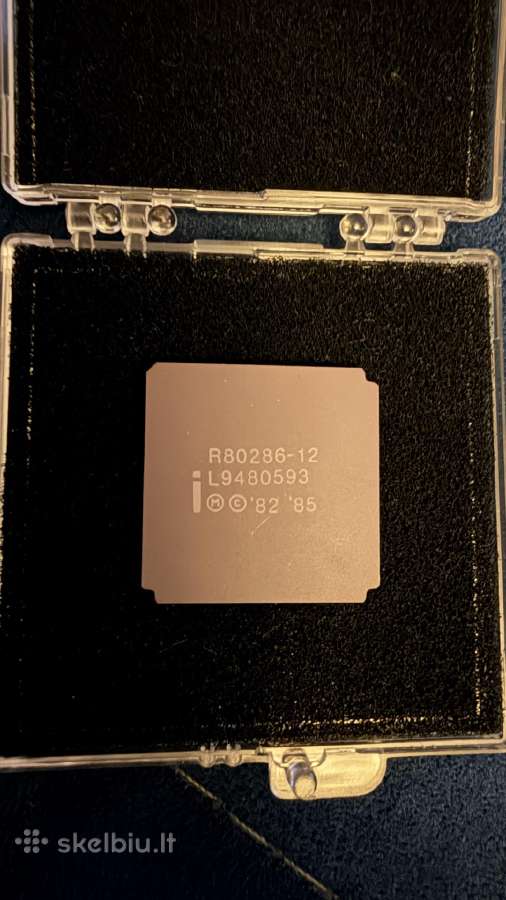 Intel R80286-12 procesorius - nuotraukos Nr. 2