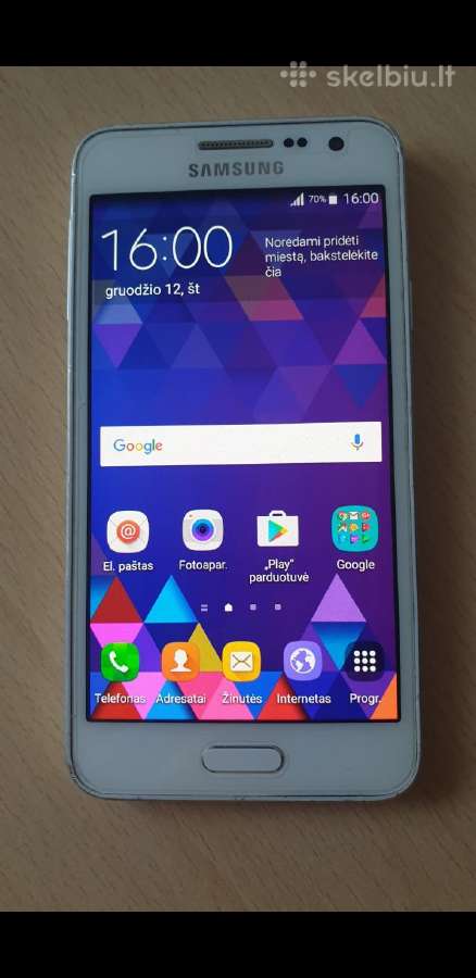 Samsung Galaxy A3 telefonas - nuotraukos Nr. 3