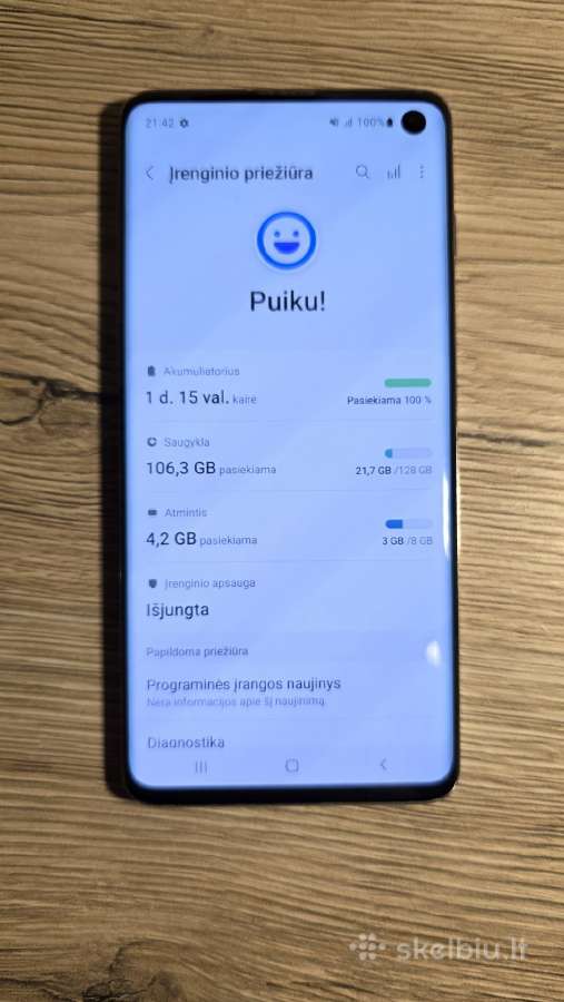 Samsung s10 - nuotraukos Nr. 5