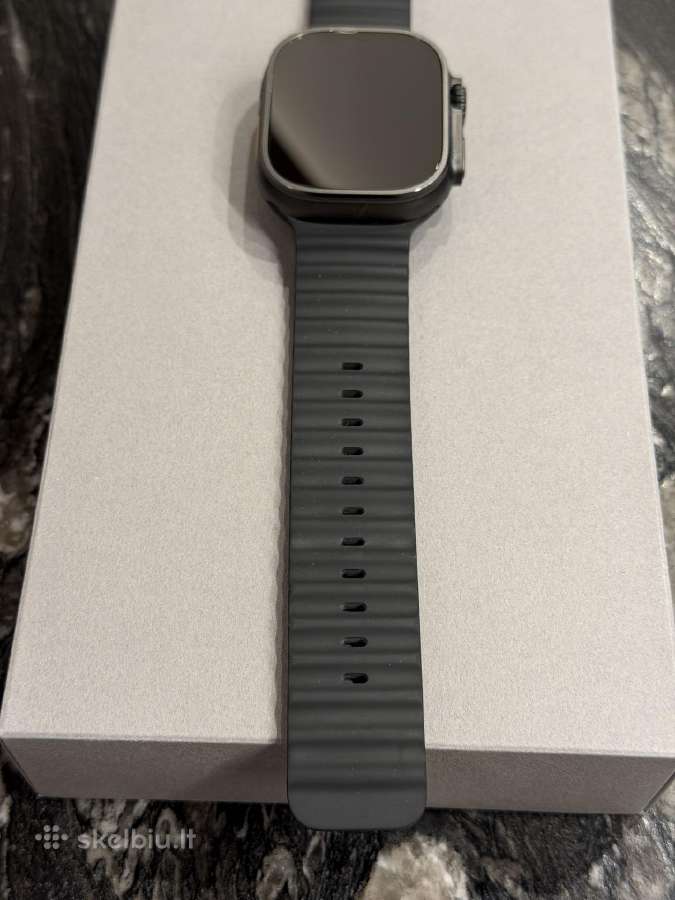 Apple Watch Ultra 2 Black Titanium (97% battery) - nuotraukos Nr. 11