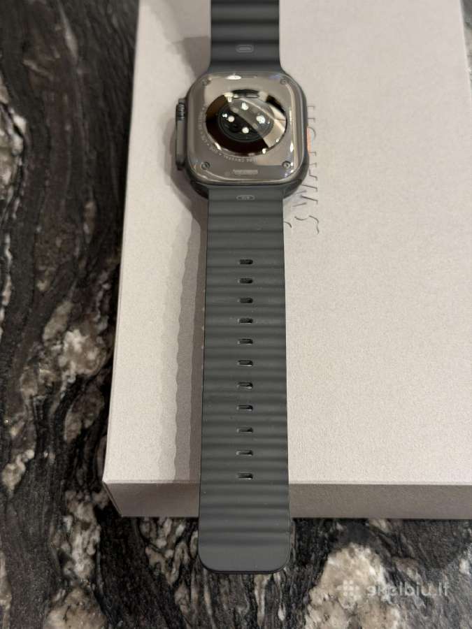 Apple Watch Ultra 2 Black Titanium (97% battery) - nuotraukos Nr. 12