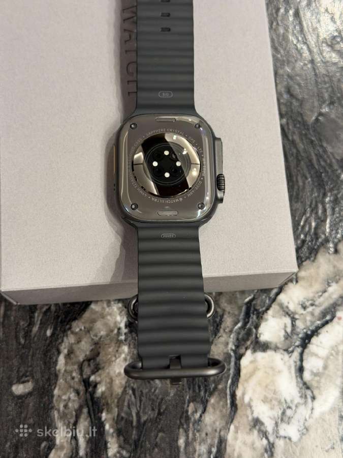 Apple Watch Ultra 2 Black Titanium (97% battery) - nuotraukos Nr. 13