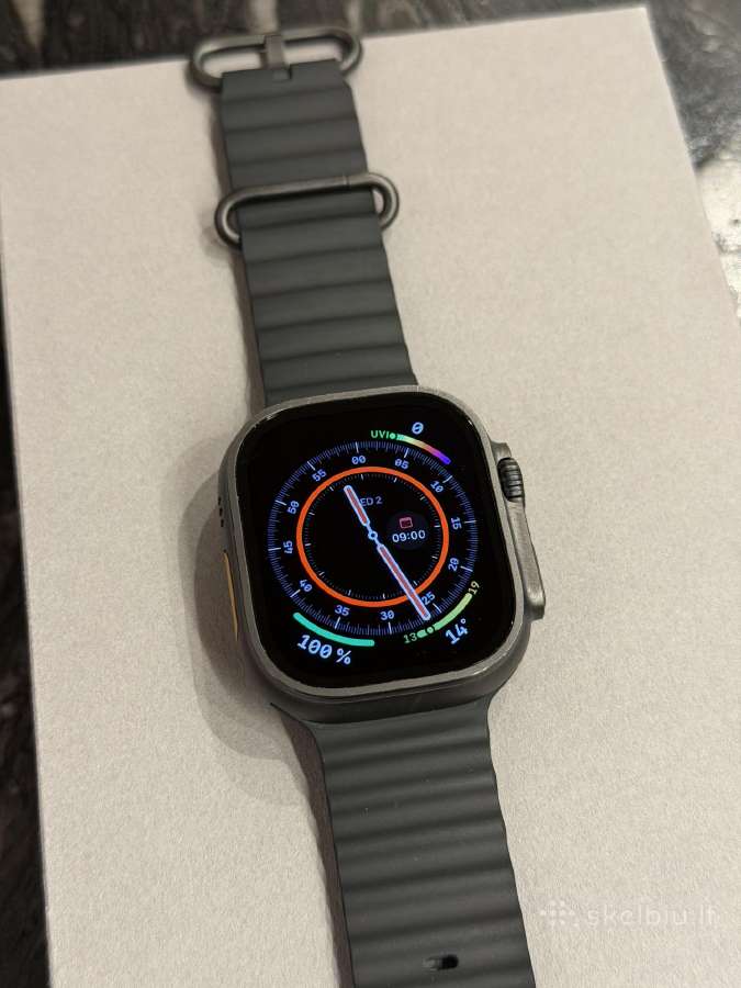 Apple Watch Ultra 2 Black Titanium (97% battery) - nuotraukos Nr. 15