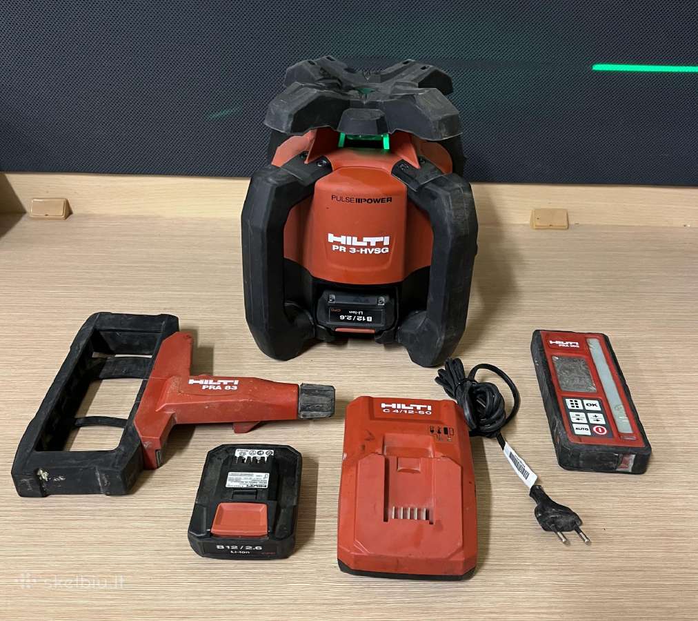 Hilti nivelyrai : Pr2-hs, Pr30-hvs, Pr300-hv2s - nuotraukos Nr. 3
