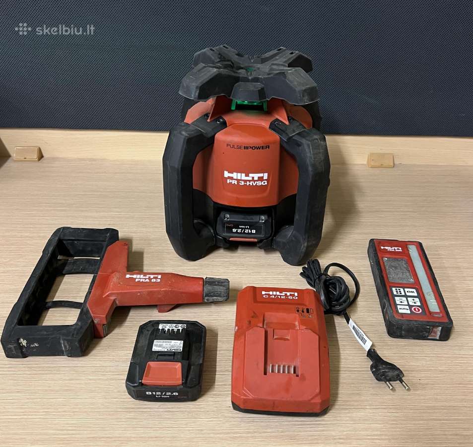 Hilti nivelyrai : Pr2-hs, Pr30-hvs, Pr300-hv2s - nuotraukos Nr. 4