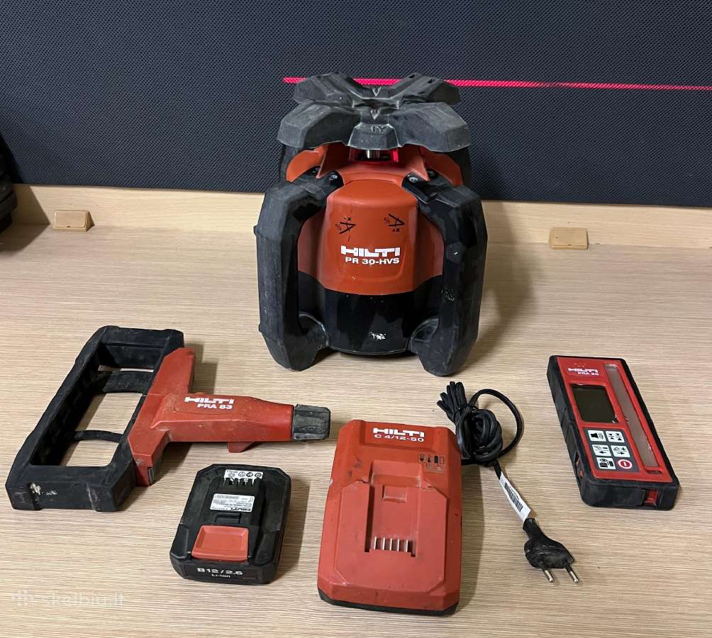 Hilti nivelyrai : Pr2-hs, Pr30-hvs, Pr300-hv2s - nuotraukos Nr. 5