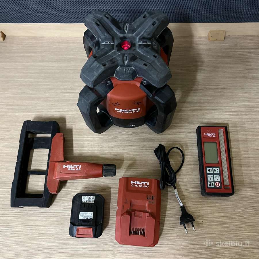 Hilti nivelyrai : Pr2-hs, Pr30-hvs, Pr300-hv2s - nuotraukos Nr. 6