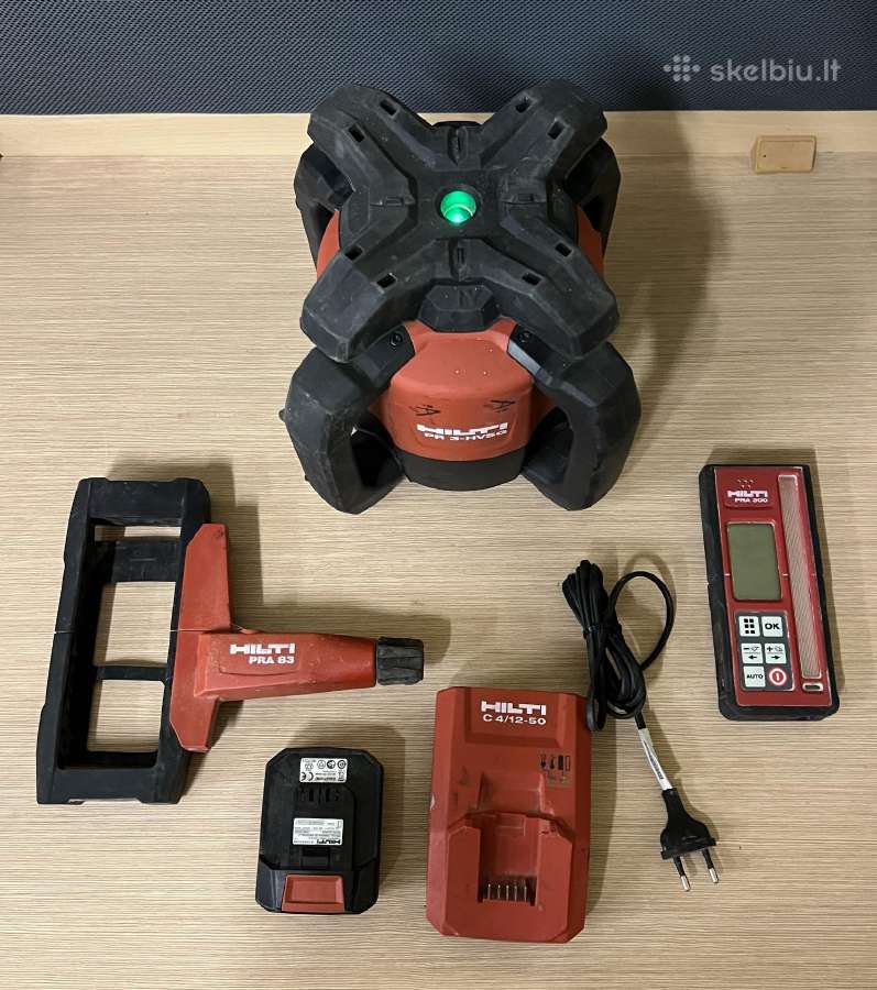 Hilti nivelyrai : Pr2-hs, Pr30-hvs, Pr300-hv2s - nuotraukos Nr. 7