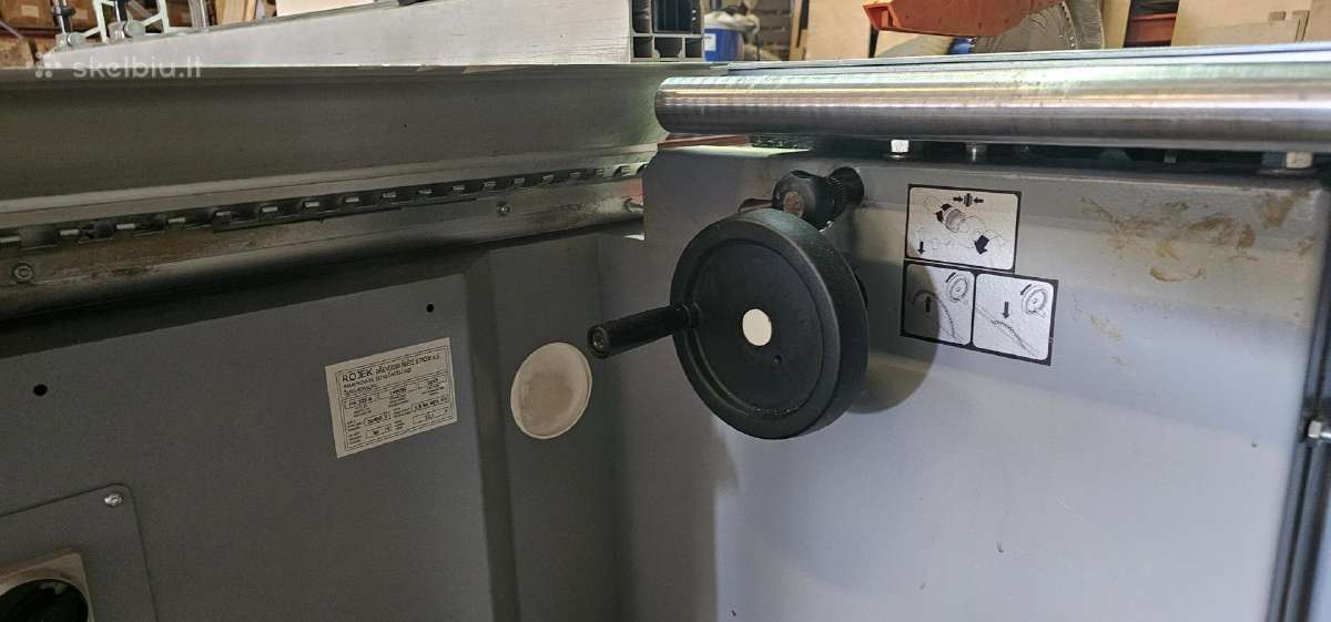 Naudotos formatinio pjovimo stakles Rojek Pk320a - nuotraukos Nr. 4