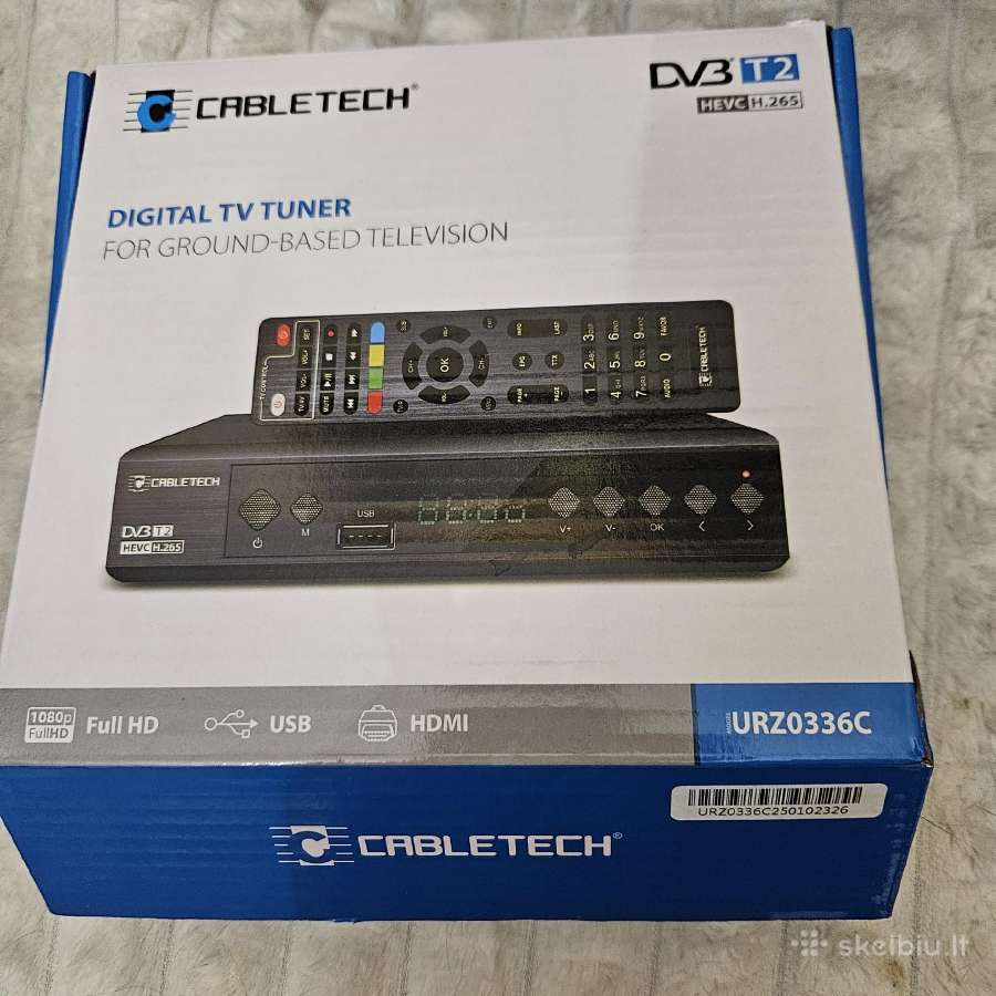 Skaitmeninis Antžeminis Televizijos Imtuvas Dvb-t2 - nuotraukos Nr. 2