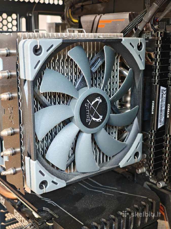 Pc Ryzen 7 2700x 16gb, Gtx1660, 512gb SSD, 750w - nuotraukos Nr. 2
