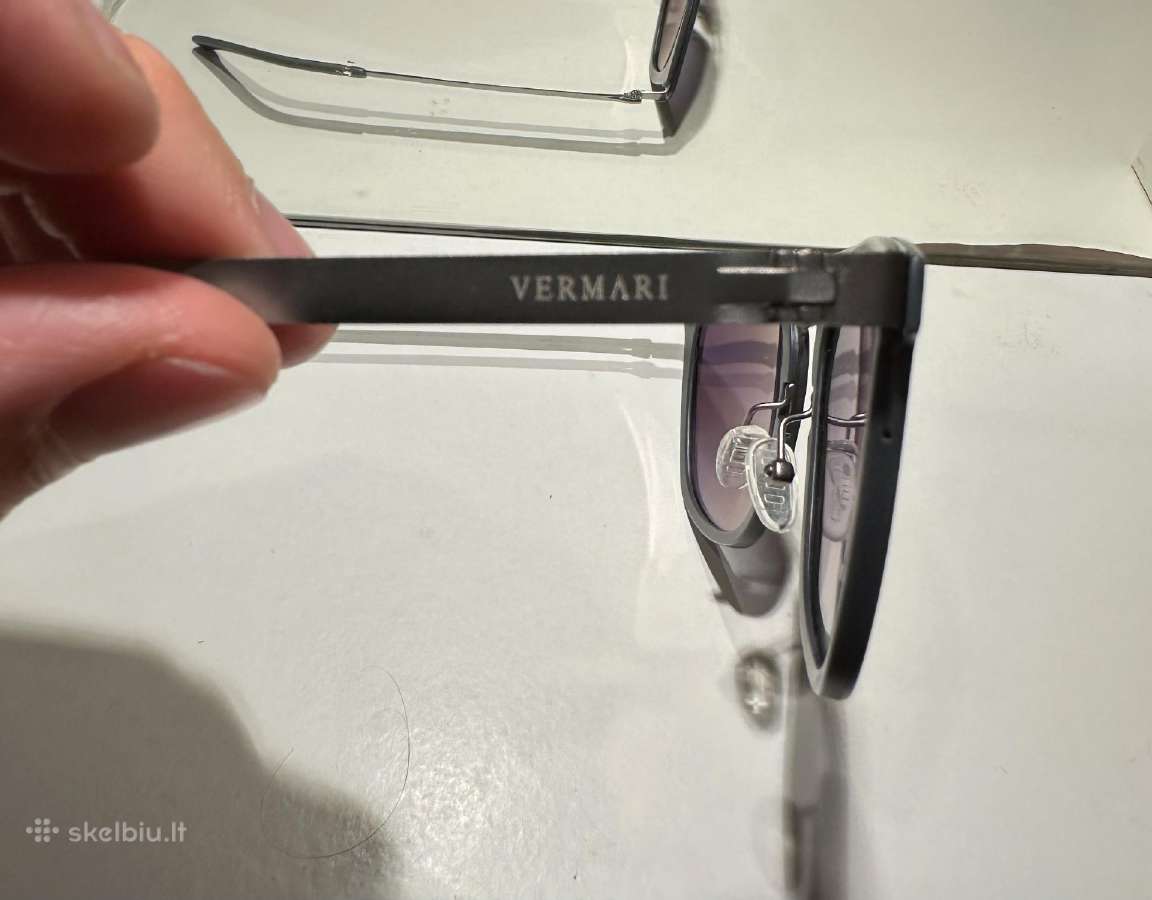 Vermari V124 Sunglasses (Matte Black / Gradient - nuotraukos Nr. 2