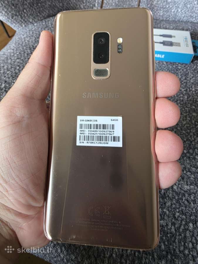 Samsung galaxy s9 plus 64gb DS - nuotraukos Nr. 8