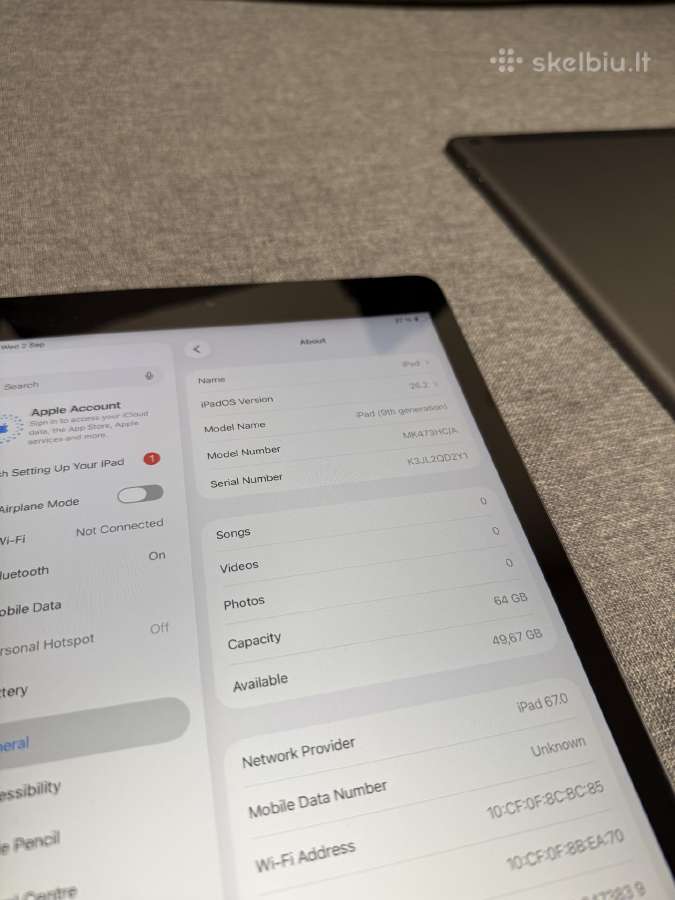 iPad 9th generation - nuotraukos Nr. 6