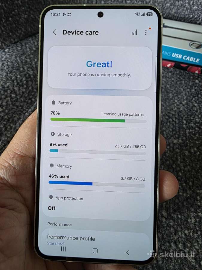 Samsung galaxy s23 256gb - nuotraukos Nr. 10