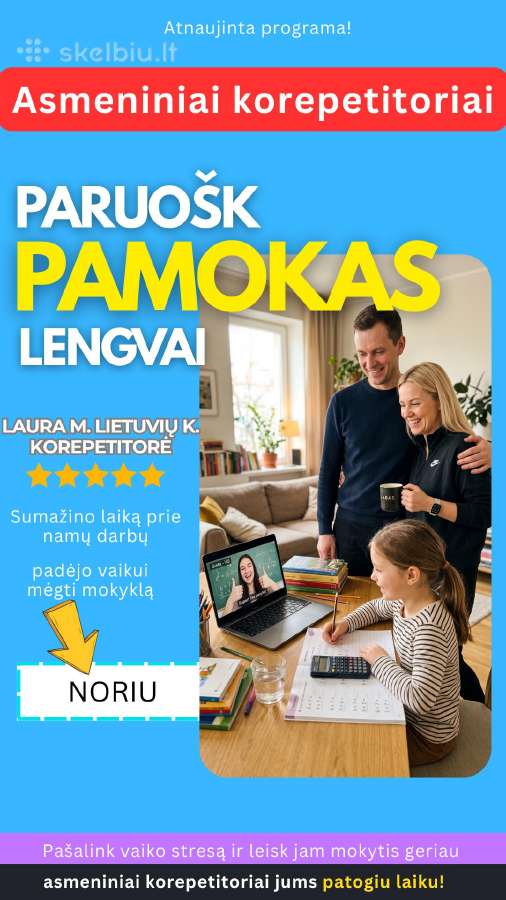 Korepetitoriai internetu ir Kaune gyvai - nuotraukos Nr. 9