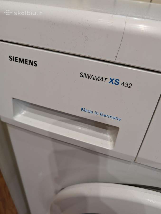 Skalbimo mašina Siemens Siwamat XS Siaura 40 cm - nuotraukos Nr. 3