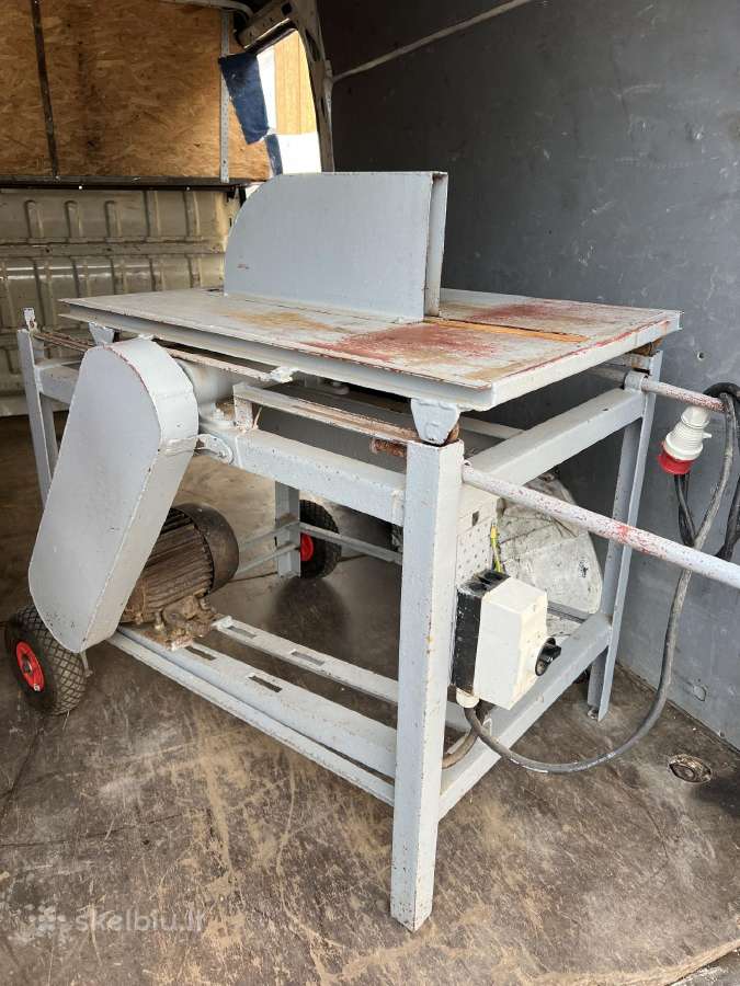 Diskinės medienos pjovimo staklės – 4 kw, 380 V - nuotraukos Nr. 2