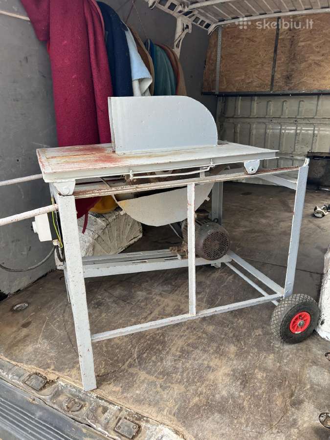 Diskinės medienos pjovimo staklės – 4 kw, 380 V - nuotraukos Nr. 3