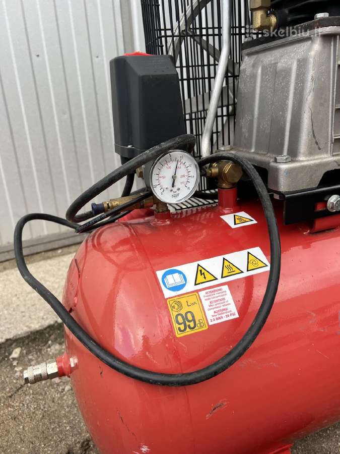 Fiac oro kompresorius – 90 l, 4 kw, 400 V - nuotraukos Nr. 4