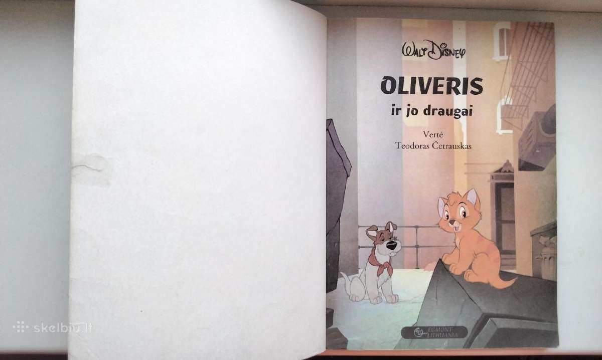 W. Disney. Oliveris ir jo draugai. 1994 m. leid. - nuotraukos Nr. 2