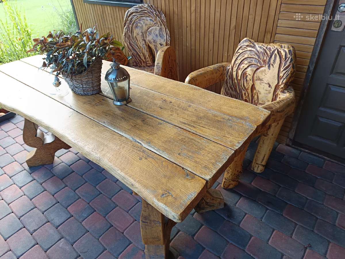 Medžio baldai - nuotraukos Nr. 2