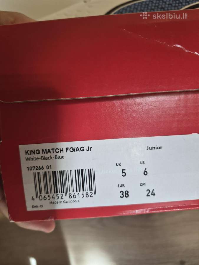 Puma King Match futbolo batai - Dydis 38 - nuotraukos Nr. 6