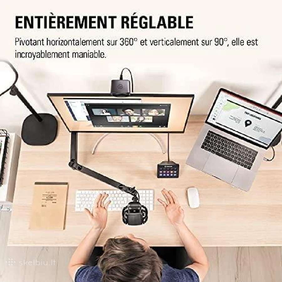 Mirkofono laikiklis stalui Elgato Wave mix Arm - nuotraukos Nr. 12