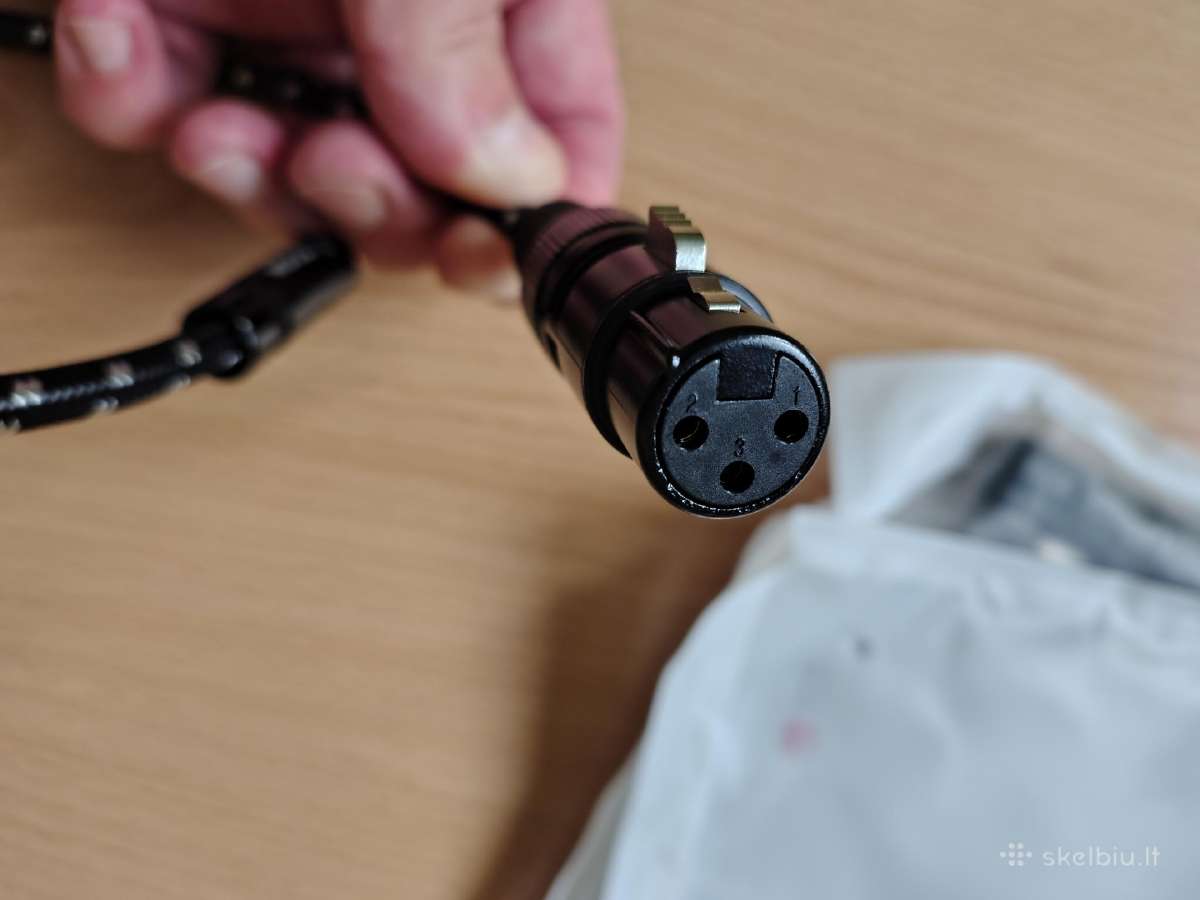 Balansinis garso kabelis,xlr – 6,35 mm Jack - nuotraukos Nr. 2