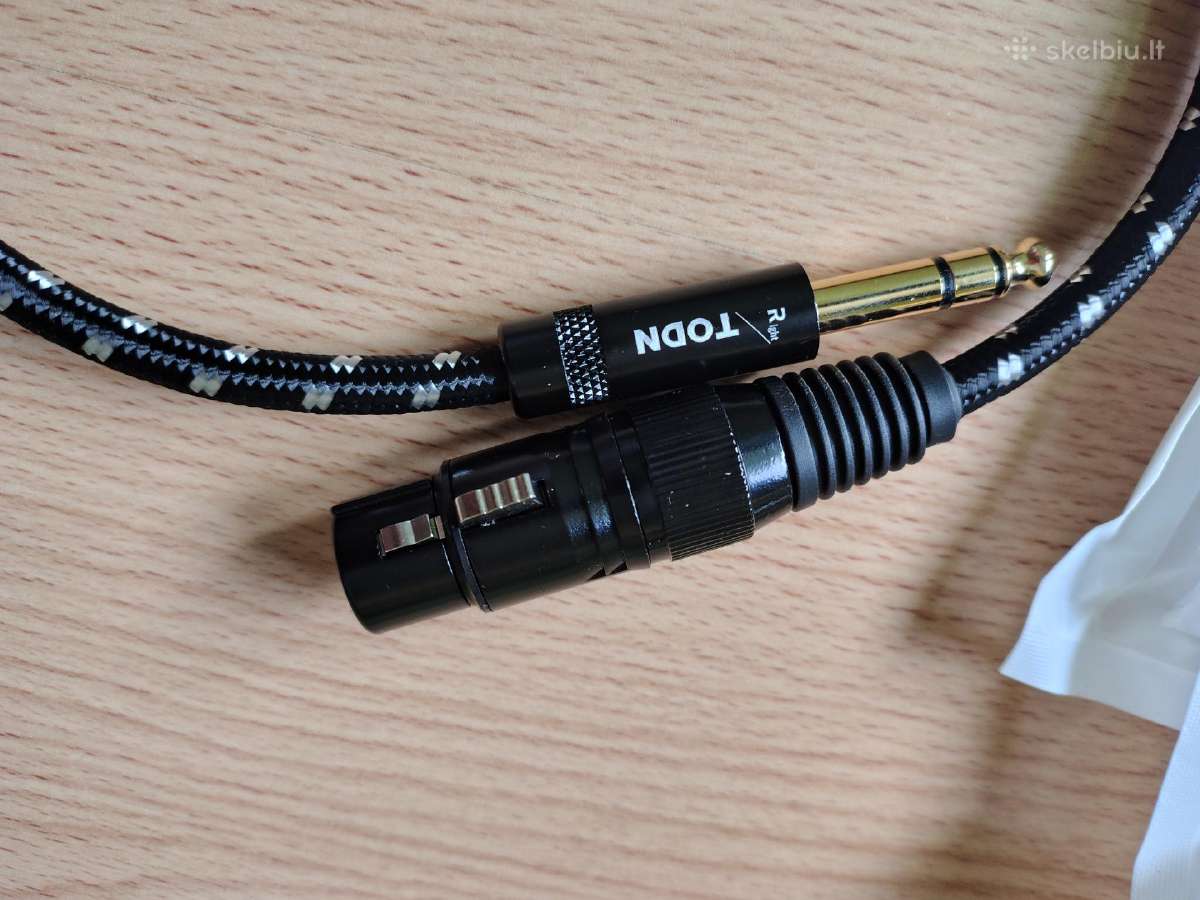 Balansinis garso kabelis,xlr – 6,35 mm Jack - nuotraukos Nr. 3