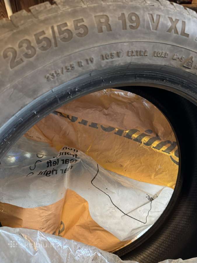 Žieminių padangų komplektas 235/55 R19 105v XL - nuotraukos Nr. 6