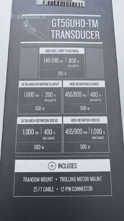 Garmin Gt56uhd-tm davilkis - nuotraukos Nr. 6
