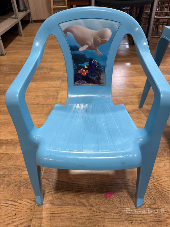 Plastikiniai vaikiški Disney staliukai ir kėdutės - nuotraukos Nr. 3