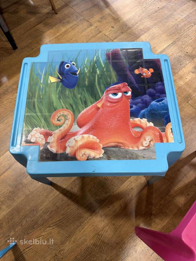 Plastikiniai vaikiški Disney staliukai ir kėdutės - nuotraukos Nr. 4