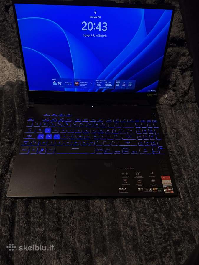 Asus Tuf Gaming A15 Fa507 - nuotraukos Nr. 3