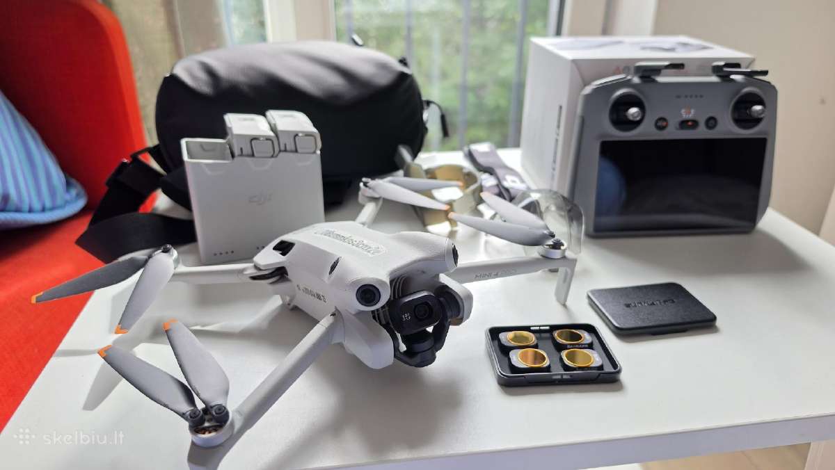 Dji Mini 4 Pro Fly More Combo su Dji RC 2 pultu - nuotraukos Nr. 8