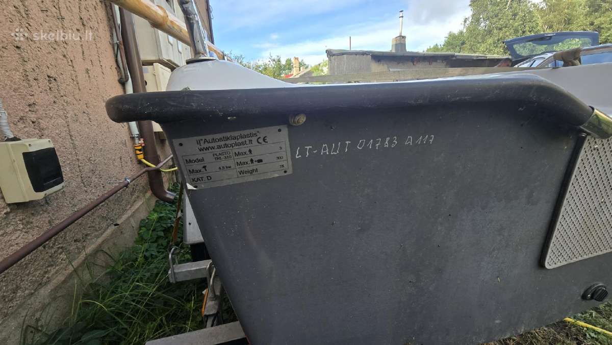 Parduodama valtis su priekaba – 1400 € - nuotraukos Nr. 7